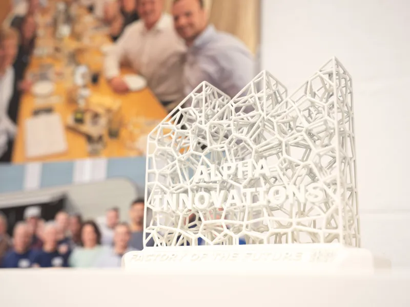 Alpha Innovations has been awarded the Factory of the Future label